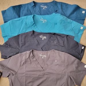 Buttersoft Stretch Womens Scrubs Medium Set of 2